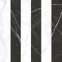 Patterned --and-- Statement Black/Dark Grey Medium Format 260x410 - 595x595 Porcelain for Wall/Floor; Finish - Natural